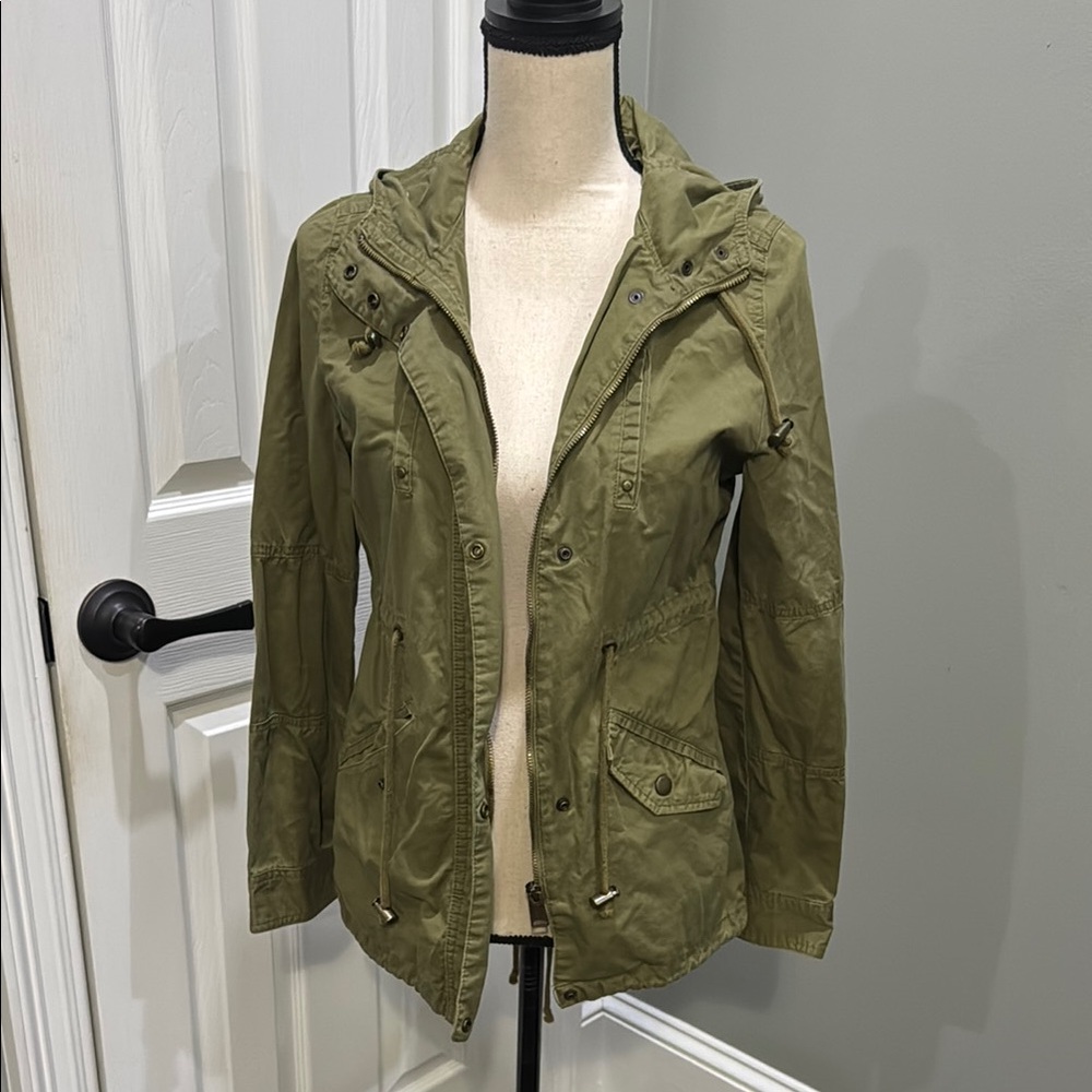 Love Tree Khaki Utility Jacket